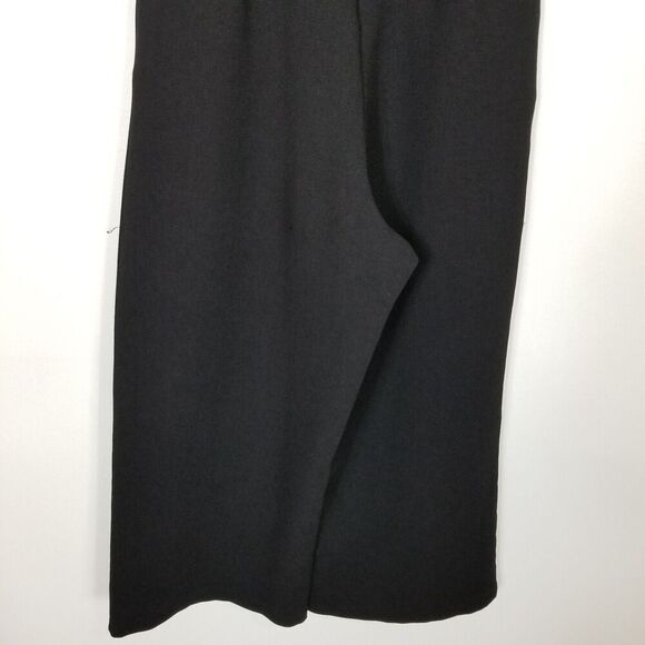 Anthropologie ett:twa Women Sedona Cropped Jumpsuit Sz S Wide Leg Event Black - Picture 6 of 8